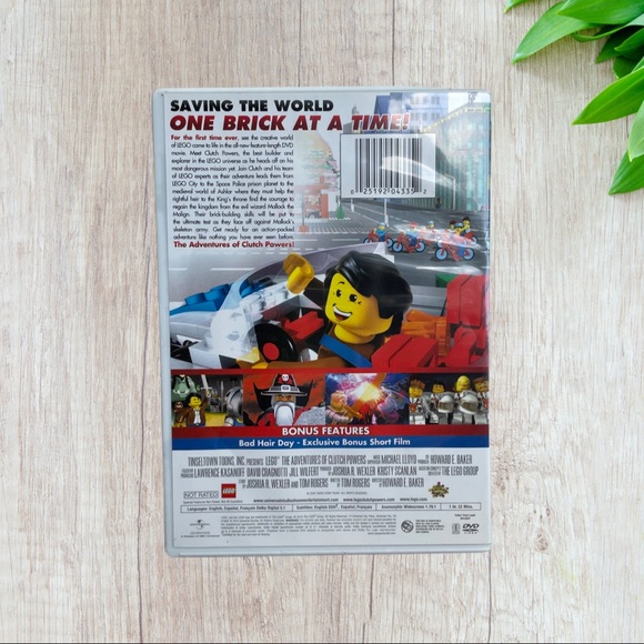 Lego: The Adventures Of Clutch Powers (DVD) - Picture 3 of 5